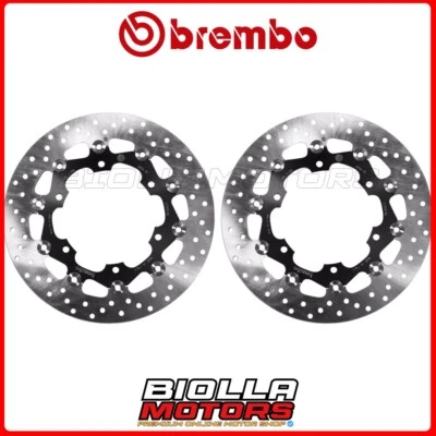 KIT DISCHI FRENO ANTERIORE BREMBO YAMAHA XVZ VENTURE ROYALE 1200 1985 [Flottante Foto 1 de 4