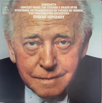 HINDEMITH-CONCERT MUSIC FOR STRINGS & BRASS-ORMANDY-ORIGINAL ANGEL SZ37536 VINYL Foto 1 de 2