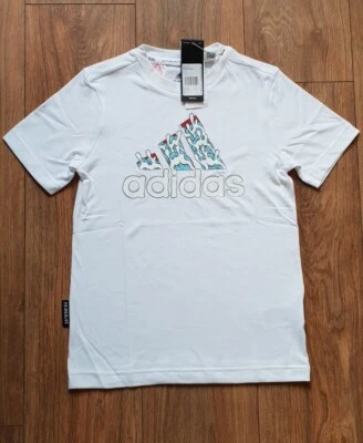 Boys Adidas T-shirt Originals Aron Kai Junior Children Top Kids