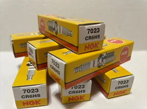 7 NGK Spark Plug Dirt Bike ATV UTV Motorcycle Yamaha Honda Kawasaki Suzuki 7023 - Foto 1 di 2