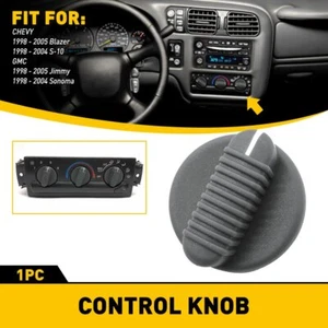 Perno de control de clima aire acondicionado para camión Chevy Blazer S10 GMC Jimmy Sonoma 1998-2005 - Imagen 1 de 12