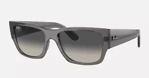 New Ray-Ban RB 0947S CARLOS 6675/71 56-18 145 Grey Opal Sunglasses Fade Lenses - Picture 1 of 8