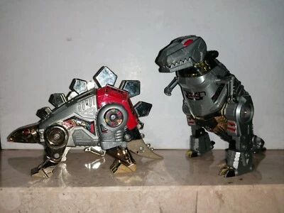 Transformer G1 Takara Dinobots 1984 T-Rex E Stego - Immagine 1 di 4
