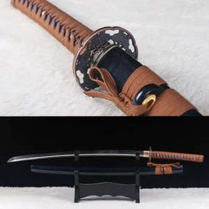 Handmade 9260 Spring Steel Japanese Samurai Sword Katana Full Tang Sharp Blade - Picture 1 of 11