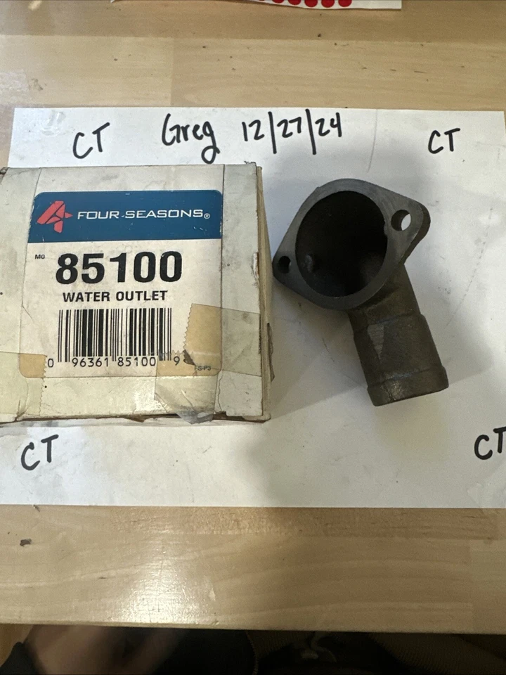 Engine Coolant Water Outlet 4 Seasons 85100 - Image 1 of 1