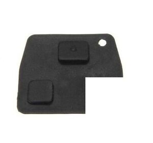 2 Button Rubber Pad For Toyota Corolla Rav4 yaris CELICA PRADO Remote Key Fob 