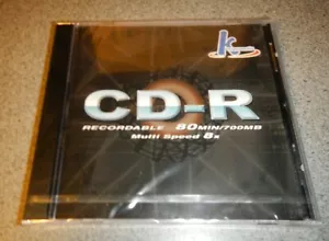 CD-R 700 MB/80 min Recordable Disc 10 Pack each in Jewel Case - Picture 1 of 6