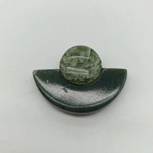 Halbedelstein Anhänger aus Jade , Antik - 19 Gramm - Bild 1 von 13