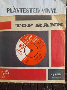 THE VENTURES WALK DONT RUN TOP RANK 60S UK 7" VINYL 45 SINGLE RECORD - Imagen 1 de 4