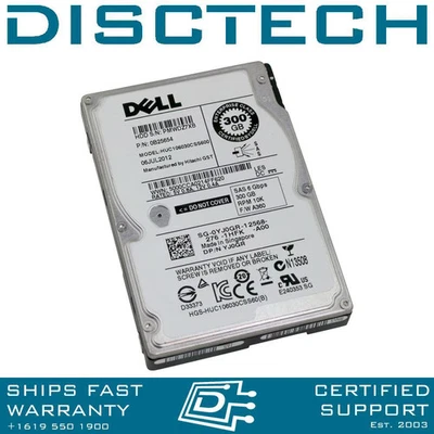 HitachiHitachi YJ0GR / 0B25654 / HUC106030CSS600 300GB 10K SAS Drive - Image 1 of 4