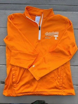 Champion Tennessee Volunteers Spellout Cuarto Cremallera con Bolsillo Mujer LG Naranja Foto 1 de 4