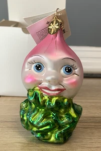 Christopher Radko Tina Rübe Glas Ornament Weihnachten Urlaub - Bild 1 von 7