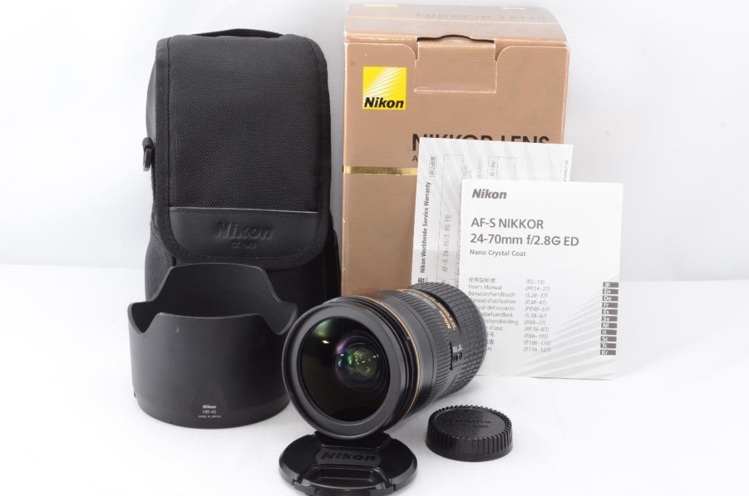 Nikon NIKKOR AF-S f/2.8 Camera Lenses 24-70mm Focal for sale Nikon NIKKOR AF-S f/2.8 Camera Lenses 24-70mm Focal for sale