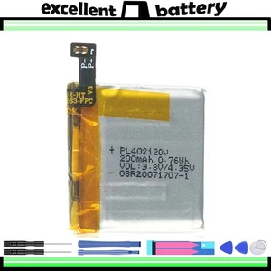 200mAh PL402120V Li-Polymer Battery Replacement For Huami Amazifit Ares Bip/GTR - Foto 1 di 5