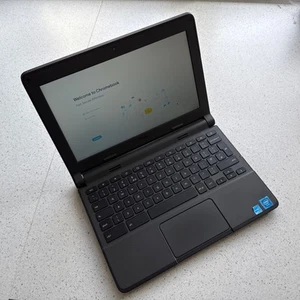 Dell 3120 P22T 11.6" Chromebook Laptop Intel Celeron 4GB Ram 16GB SSD + Power - Picture 1 of 21