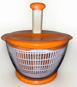 Neu im Karton KitchenAid ORANGE Salat- und Obstschleuder Trockner - Bild 1 von 4