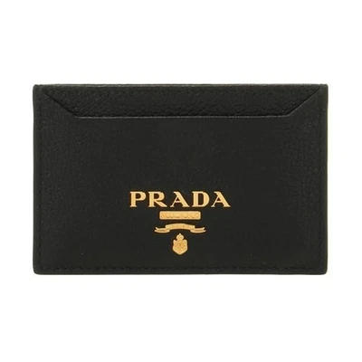 Prada Metal Logo Card Holder stamp: 1MC208 2E3A F0002 118586639 - Image 1 of 4
