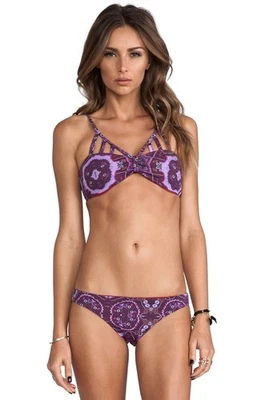Top de bikini ZINKE para mujer estampado Rio corte frontal Emerson talla S $92 NUEVO Foto 1 de 4
