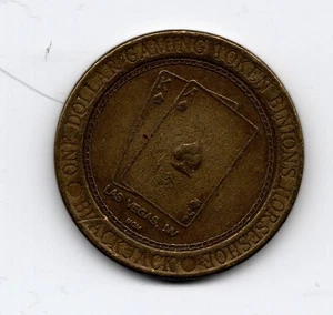 Las Vegas: Binion's Horseshoe 1.00 Slot Token Ace, King - Picture 1 of 2