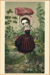Mark Ryden "Meat Dancer" print Porterhouse Fine Art Editions The Gay 90's - Picture 1 of 2
