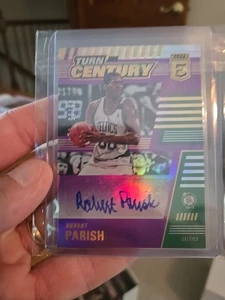2020-21 Donruss Elite - Turn of the Century Signatures Robert Parish...NMT-MT! - Picture 1 of 2