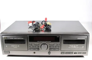 JVC TD-W209 Auto Reverse Double Cassette Deck Dolby B-C NR HX PRO - Photo 1/7