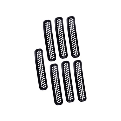 Car Front Bumper Grille Cover Trim Mesh Guard Fit for Jeep Wrangler TJ 1997-2006 - Изображение 1 из 4