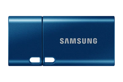 SAMSUNG MUF-256DA/APC USB Flash Drive Memory Stick Type-C Port Cable 256GB Blue - Image 1 of 4