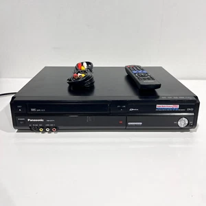Panasonic DMR-EZ37V DVD-Recorder & Video Cassette Recorder - mit Fernbedienung und AV - Bild 1 von 16