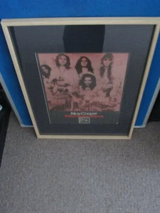 ALICE COOPER Framed 1973 Album Release Advert - Original Music Press - Picture 1 of 3