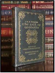 Fall Of Gondolin by J.R.R. Tolkien Sealed Easton Press Leather Bound Hardback - Picture 1 of 4