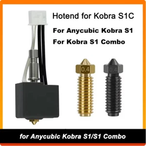 Hotend Kit with 0.4mm Nozzles for Anycubic Kobra S1/S1 Combo 3D Printer Parts - Photo 1/28