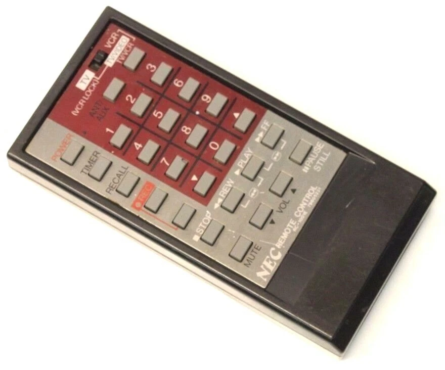 Mando a distancia OEM NEC RC-1001E TV Video VCR 79605231 CT2610A CT2620A CT2510A Foto 1 de 1
