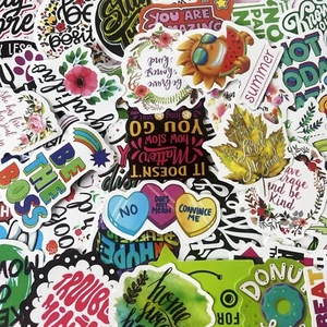 50 Pcs Green Inspirational Motivational Words Stickers for Journal Teen Kid N12S - Picture 1 of 3