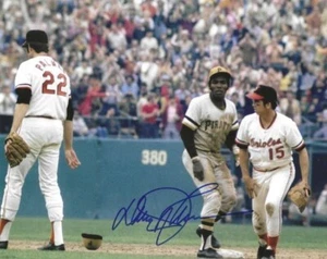 Autographed DAVEY JOHNSON Baltimore Orioles 8x10 photo- COA - Picture 1 of 1