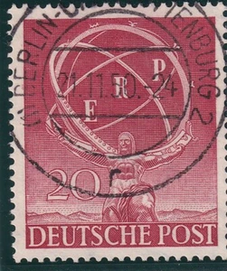 Berlín 1950 En Honor Al ERP 20 P. Usado N5236 - Imagen 1 de 1