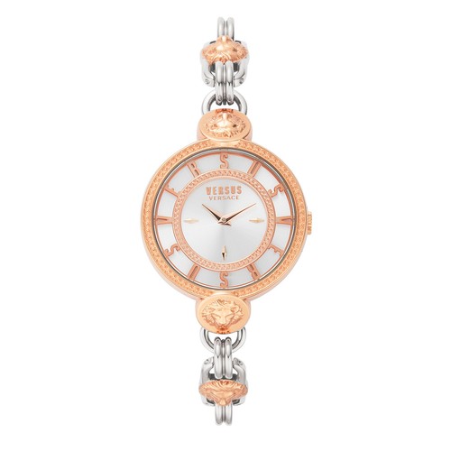 Versus Versace Les Docks VSPLL0319 orologio da donna acciaio inox oro rosa argento orologio da polso