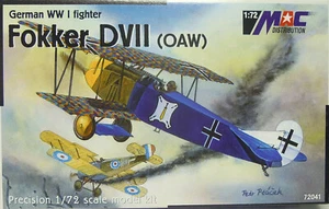 Fokker D-VII (OAW), MAC, 1:72, WWI, Plastic, New - Picture 1 of 2