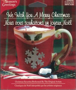 We Wish You  A Merry Christmas: Favorites, Original Artists (CD card)
