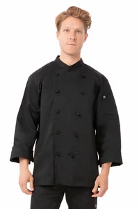 Chef Works Mens Montpellier Chef Coat (COBL) - Picture 1 of 2