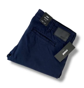 NEW MAVI 'Johnny' Mens Slim Pants Size 38/32 Navy Blue Stretch Chino Twill NWT - Picture 1 of 14