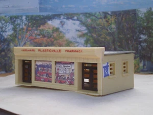 HO scale building HARDWARE RX BEIGE Bachmann - Bild 1 von 9