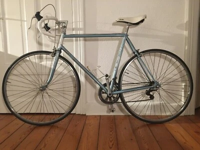 Raleigh rapide rennrad, vintage, Lackierung hellblaumetallic-weiß, selten, RH 57 - Bild 1 von 4
