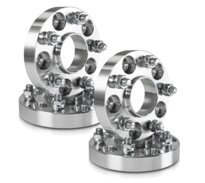 5X112 Hub Centric Wheel Spacers 1" Inch or 25mm Fits 5x112 Mercedes Audi 14x1.5 - Image 1 of 4