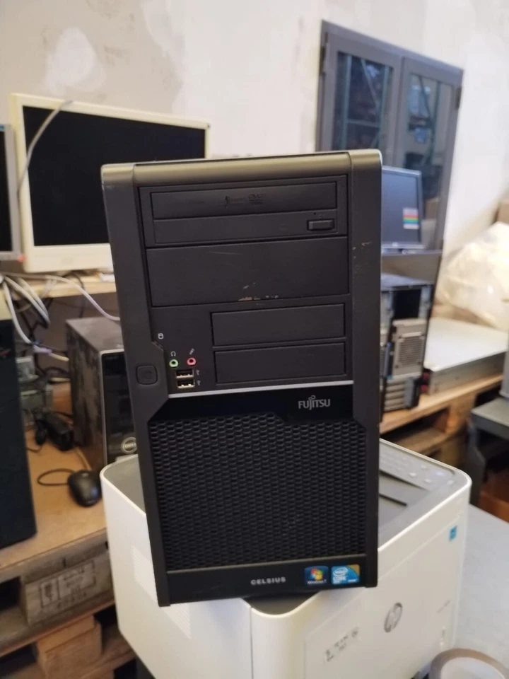 FUJITSU W280 INTEL i7-870 4GB RAM 320GB WINDOWS 7 USATO GARANZIA NVIDIA 1GB - Immagine 1 di 2