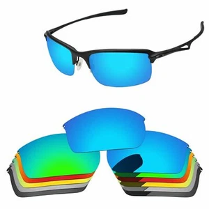 Lenslog Polarized Replacement Lenses For-Oakley Wiretap Sunglasses- Options - Picture 1 of 14