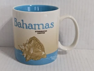 Taza de café Starbucks Bahamas Global Icon City Collectors Series 16 oz taza 2012 - Imagen 1 de 6