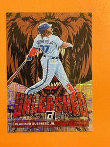2022 Panini Donruss Unleashed Vector Vladimir Guerrero Jr #UL-7 Blue Jays
