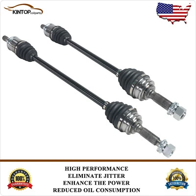 Pair Rear Side for Jeep Compass Patriot 2007-2017 2.0L 2.4L 4WD CV Axle Shaft - Image 1 of 4