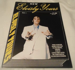 Elvisly Yours Elvis Presley Magazin Ausgabe 1 mit Poster intakt - Bild 1 von 9